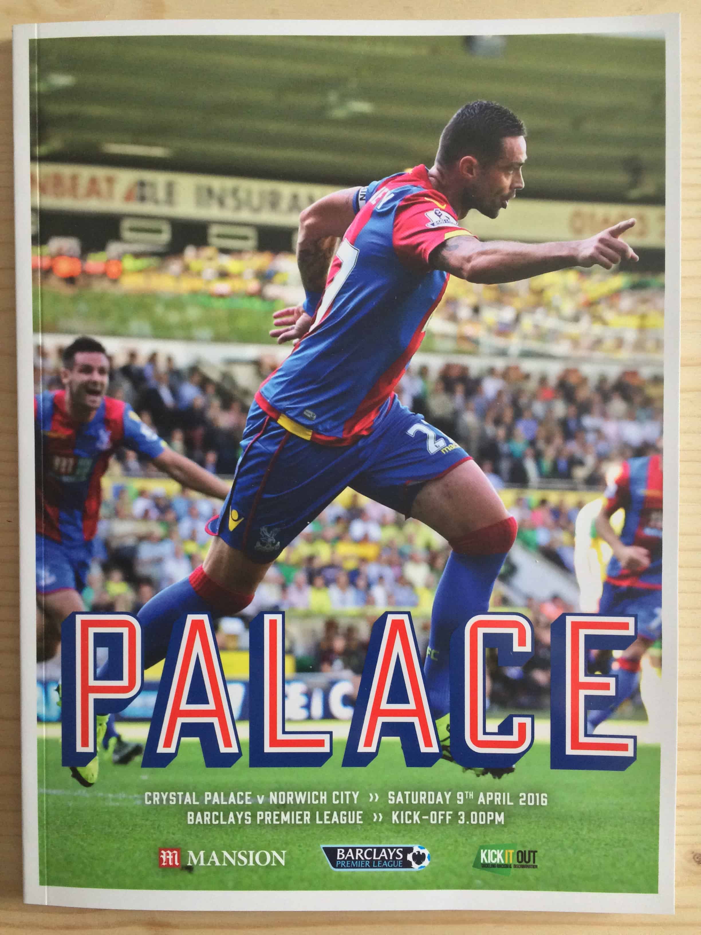 Crystal Palace FC v Norwich City FC